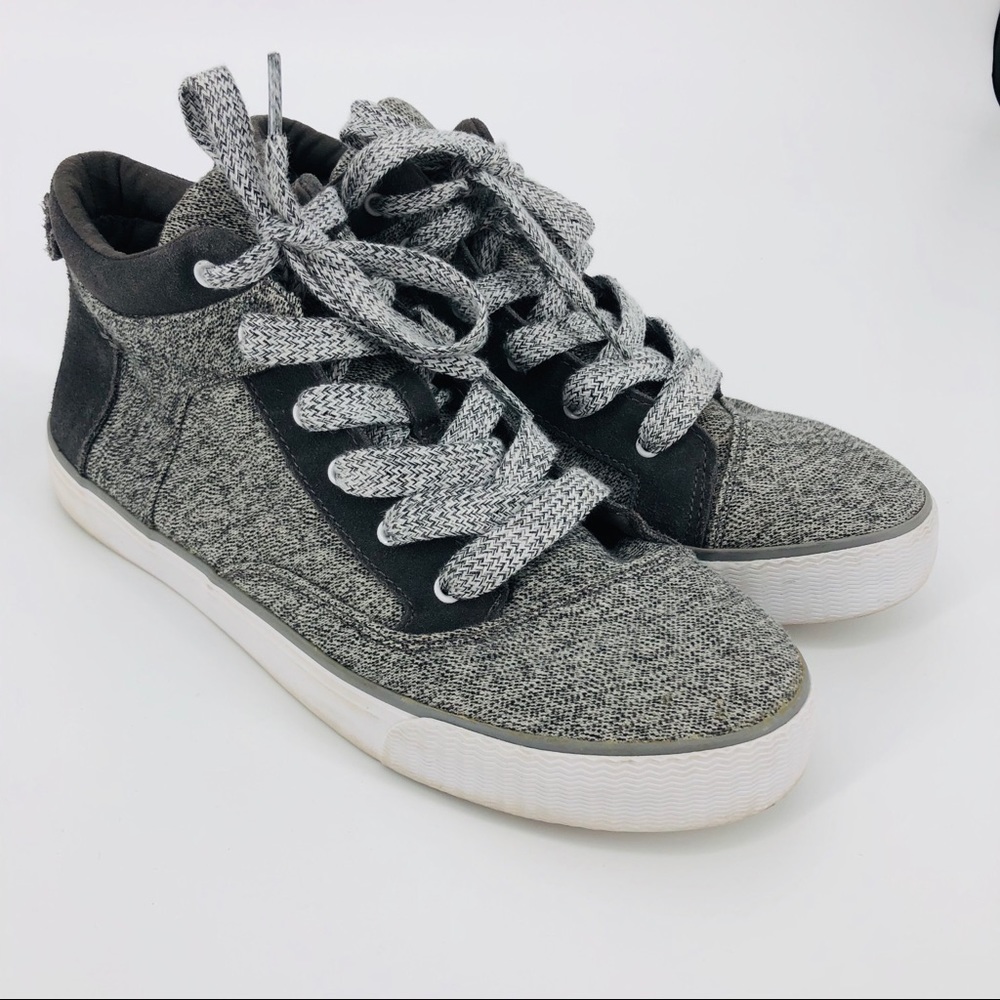 Toms Camila Gray Suede High Top Sneaker Size 9